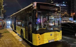 Beyoğlu’nda Halk Otobüsü Yangını: Ürün Hasar Gördü, Yaralı Yok