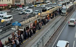 İstanbul’da haftanın ilk iş gününde trafik yoğunluğu yaşanıyor